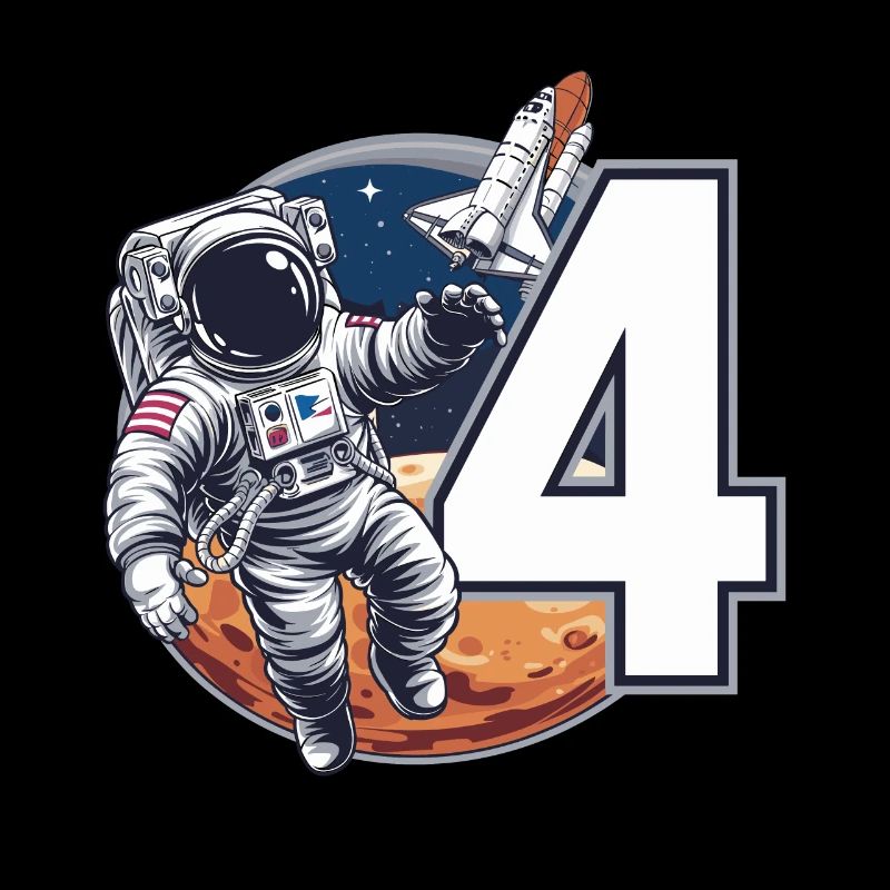 5e anniversaire Astronaute Aventure spatiale pour les garçons