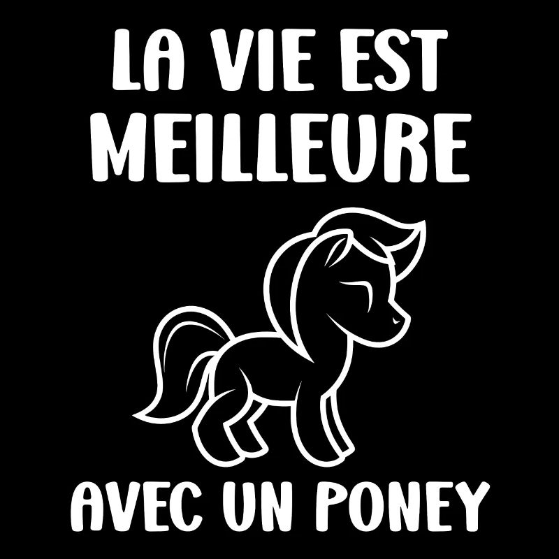 Humour poney