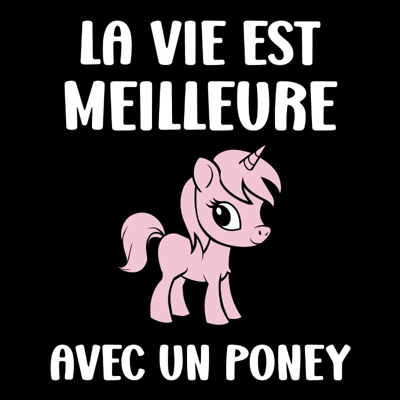 Humour poney