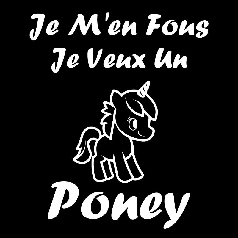 Humour poney