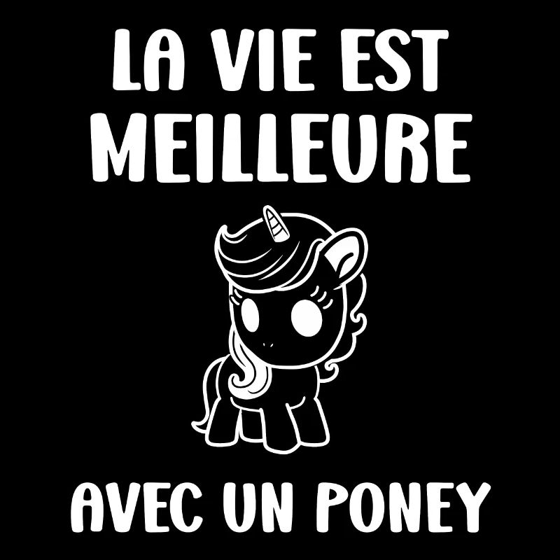 Humour poney