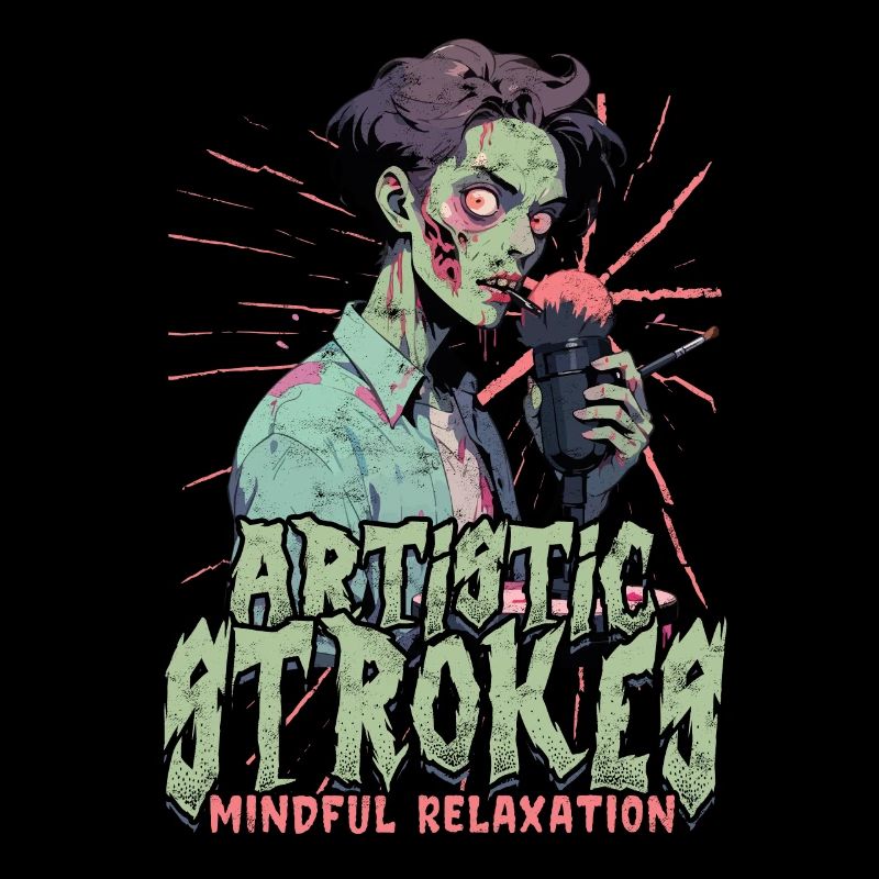 ASMR Whisper Artistic Strokes Mindful Relaxation