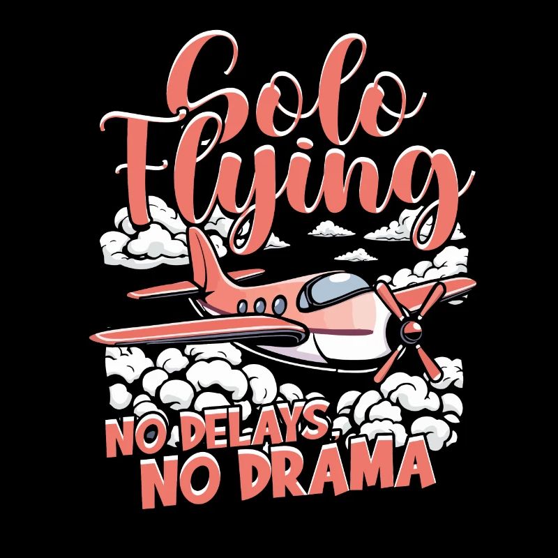 First Solo Flight Pilot Solo Flying No Delays