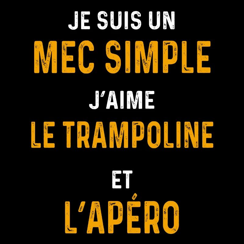 Trampolin Aperitif Einfacher Kerl Turner