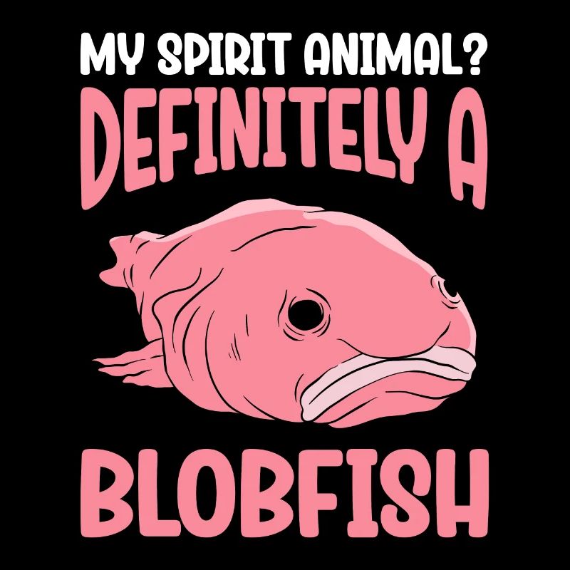 Drôle de poisson Blobfish mignon
