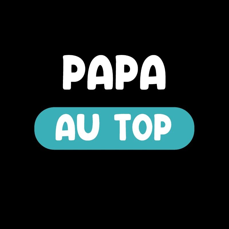 Papa an der Spitze Geschenk Papa Geschenk Vater