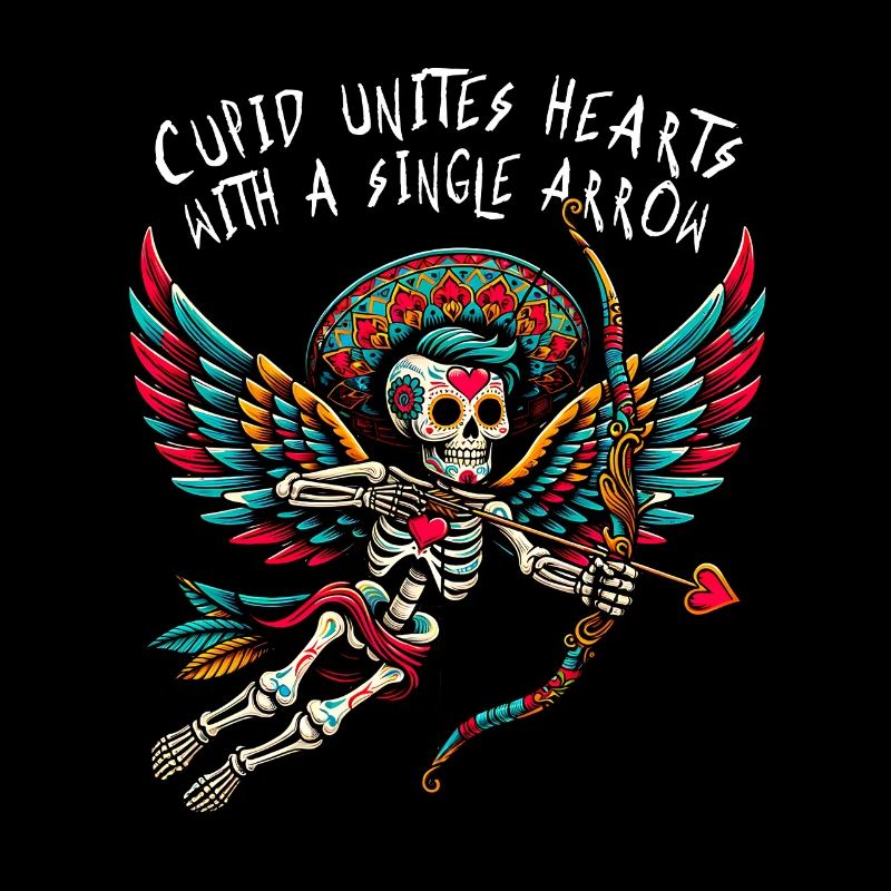 Cupidon unit les cœurs d’une seule flèche