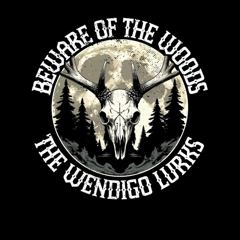Cryptide Méfiez-vous des bois Le Wendigo se cache