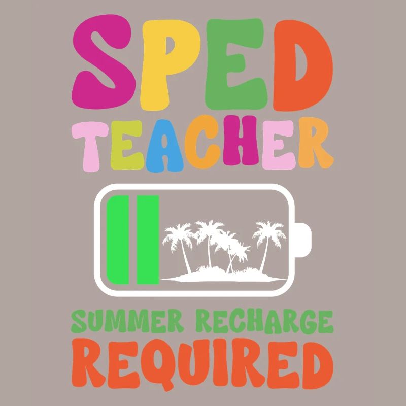 Sped Teacher Summer Recharge Required