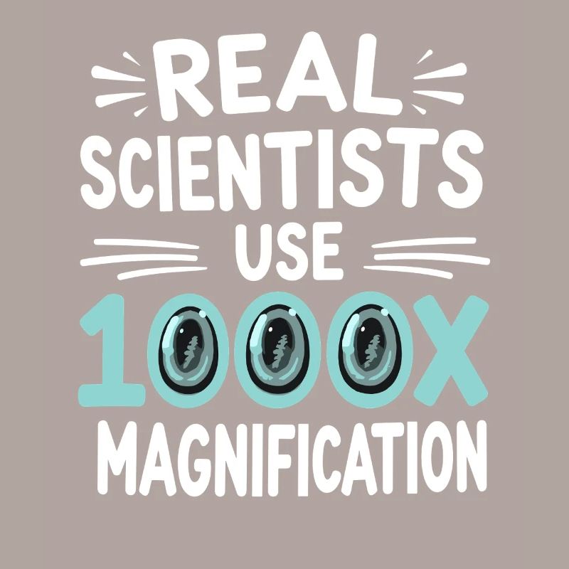 Microscope Enthusiast Lab Technician Science