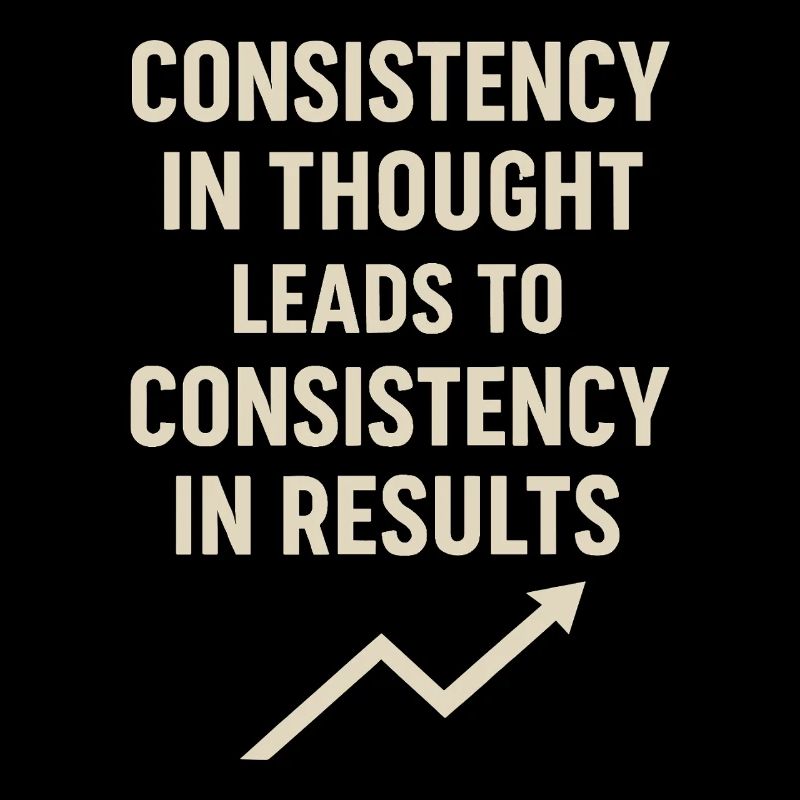 Consistency in thinking leads to consistency in thinking