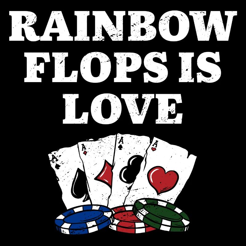 Rainbow Flops est Love Gambler Poker Gambling