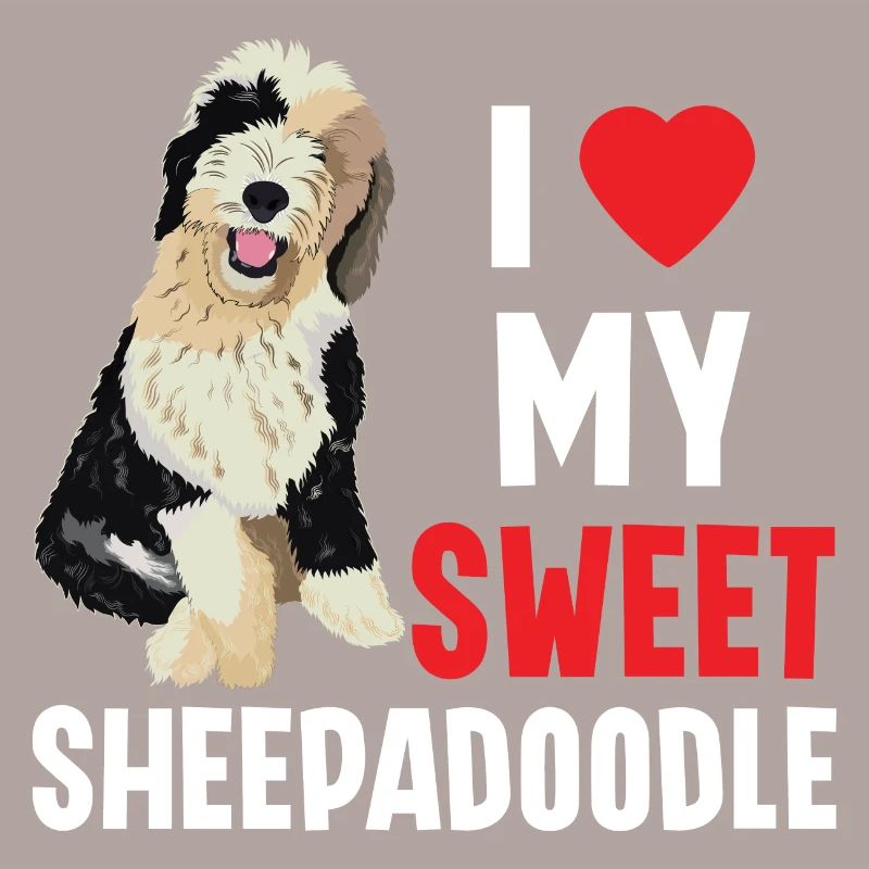 Sheepadoodle Doodle Hund