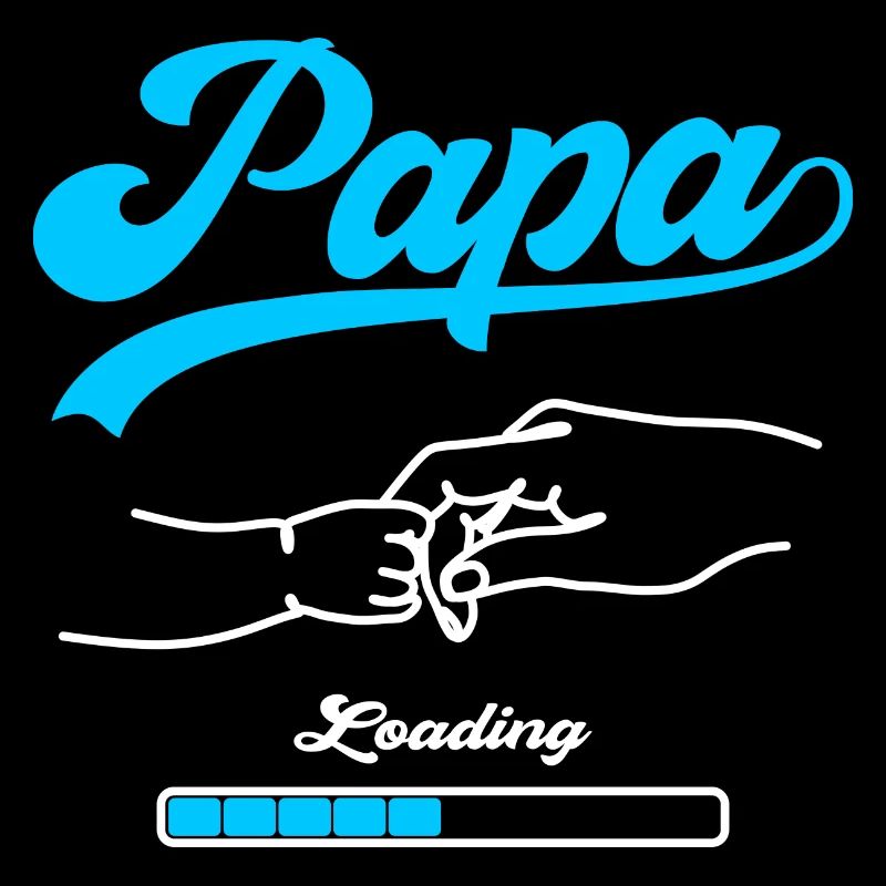 Papa Loading Vater Väter Vatertag