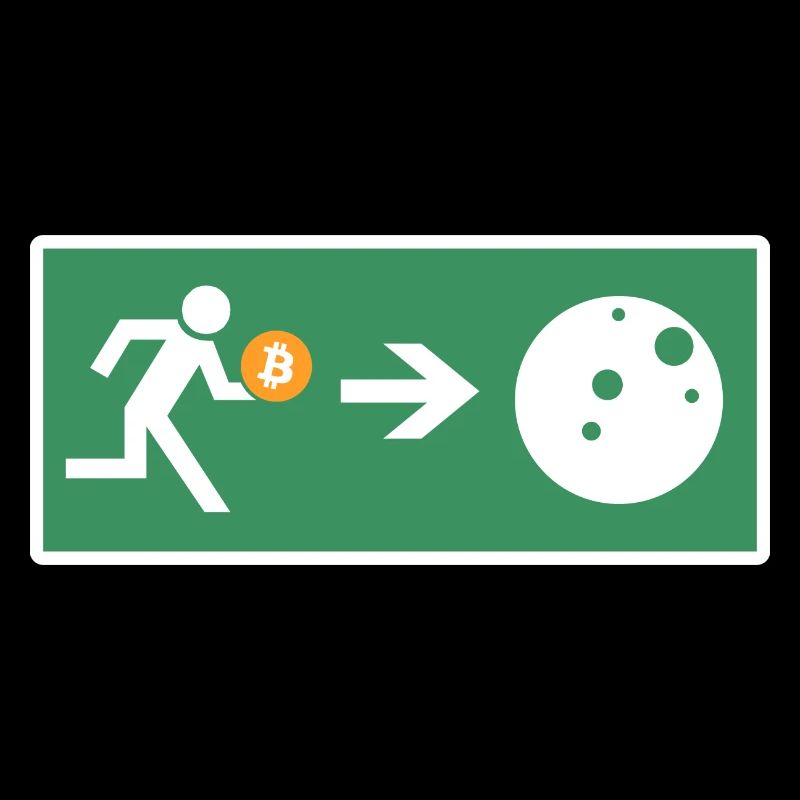 Bitcoin Exit BTC Crypto Krypto Blockchain