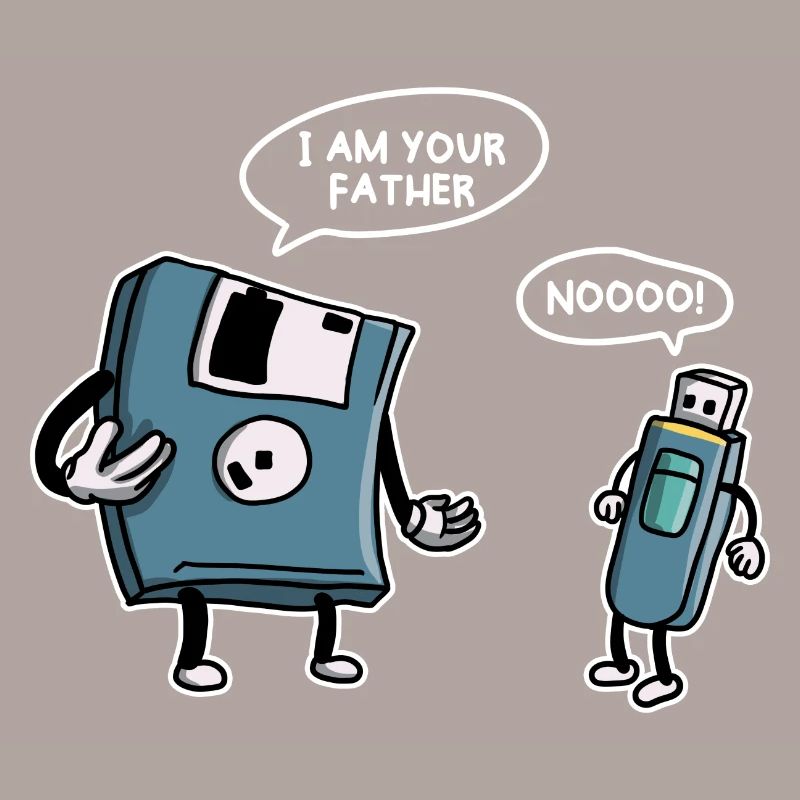 USB Disk Funny Information Technology