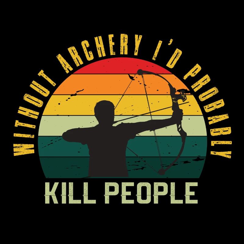 Lustiger Bogensport Spruch Bogenschießen