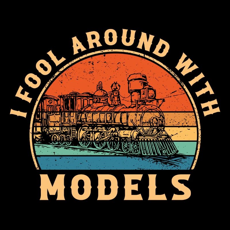 Lokführer Bahn Design I Model Eisenbahn