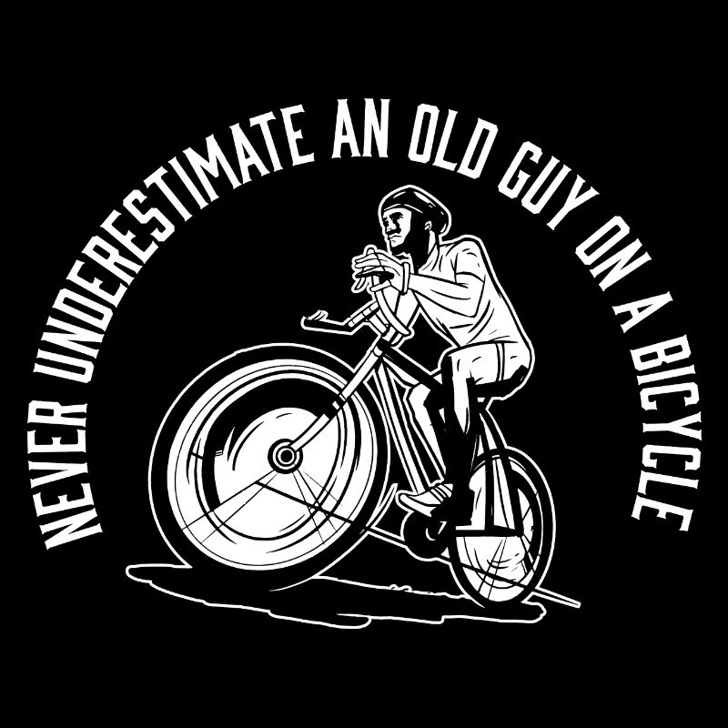 Never Underestimate An Old Guy on a Bicycle