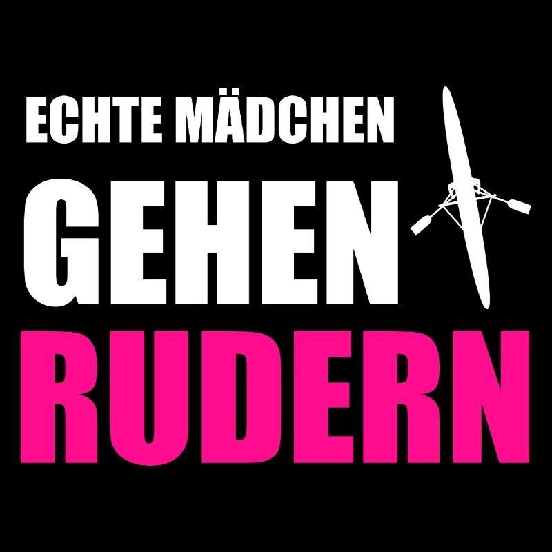 Rudern Mädchen Ruderer Ruder Geschenk