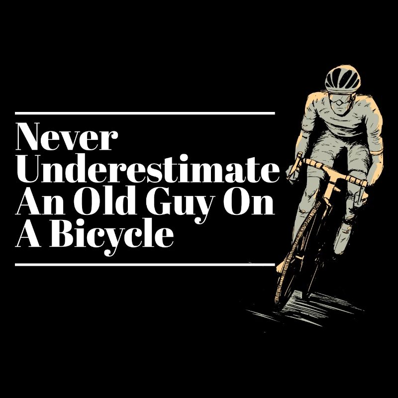 Never Underestimate An Old Guy on a Bicycle