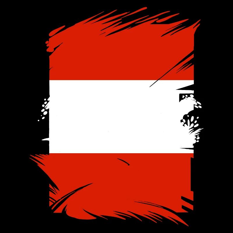 Austria Flag Austria Austrian Flag AT