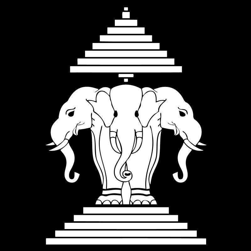Erawan Lao / Drapeau Laos