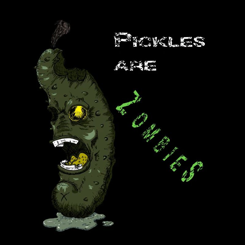 Les cornichons sont des ZOMBIES !