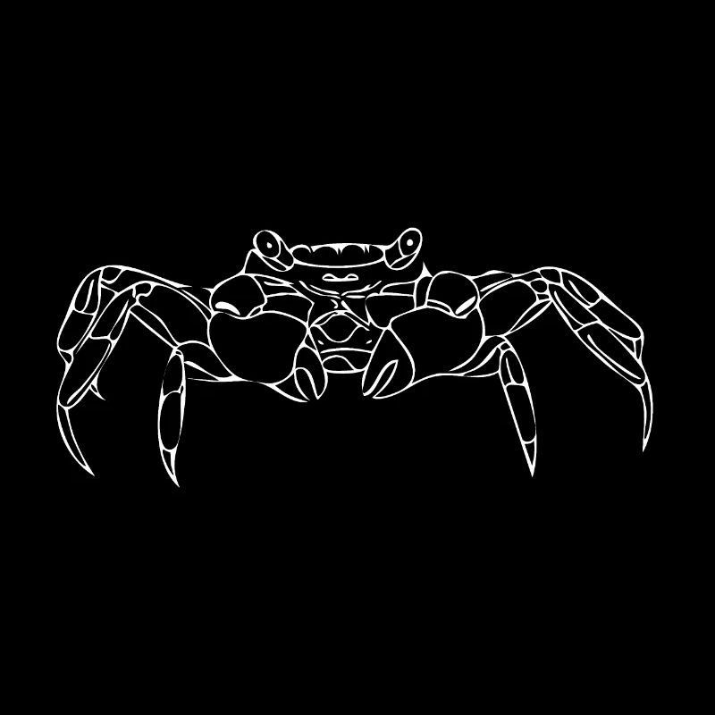 Crabe blanc-doublé