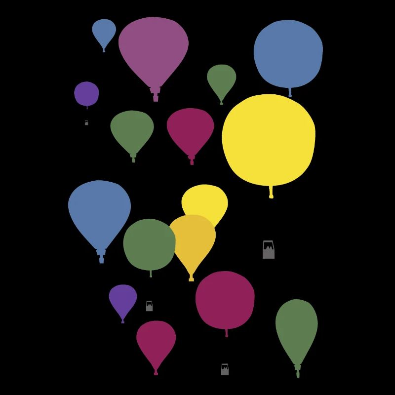 Bunte Ballone