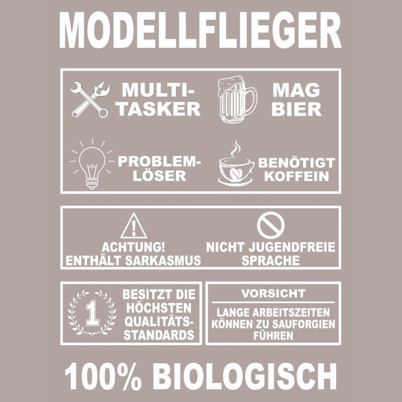 Modellflug Pilot Modellbau Flugzeug Modellbauer