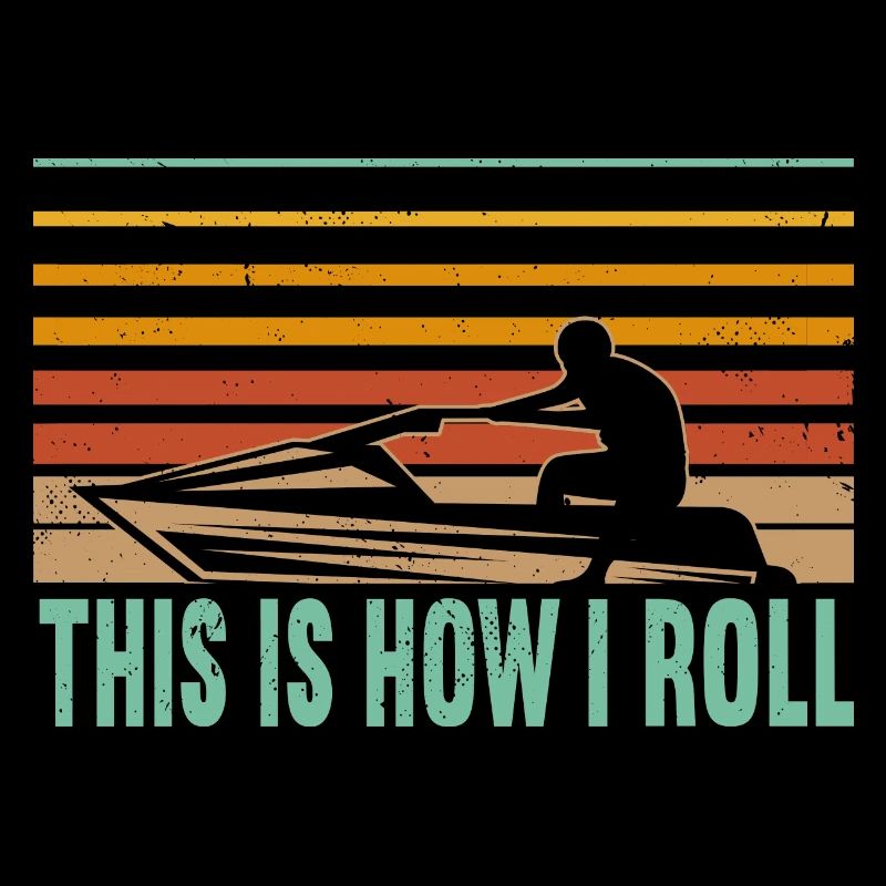 How I Roll jet skiing