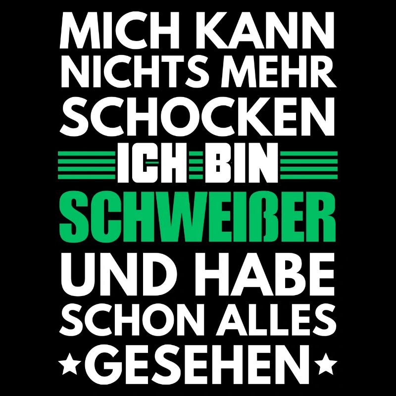 Nicht schockbarer Schweißer