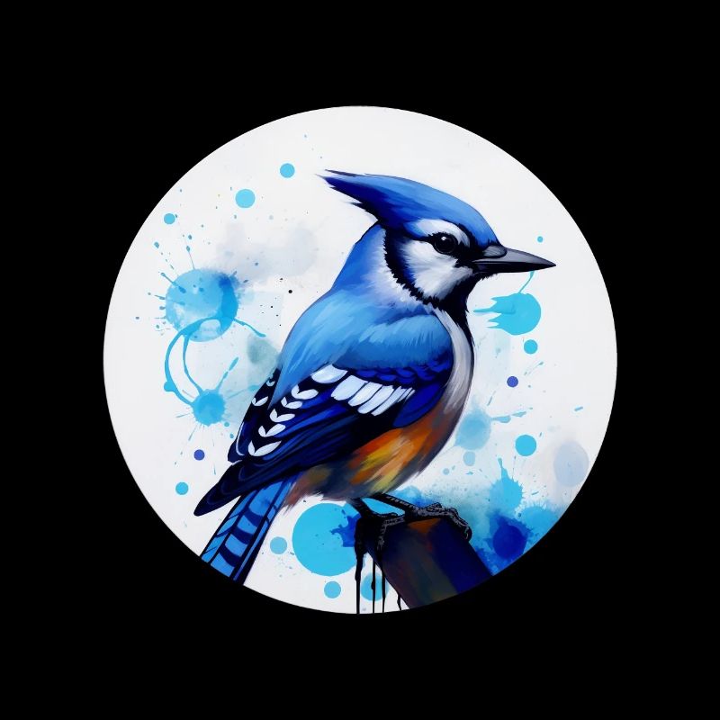 Blue jay bird