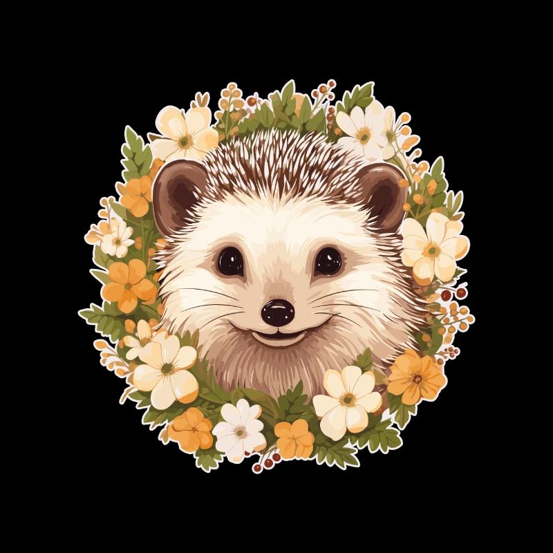 Hérisson mignon