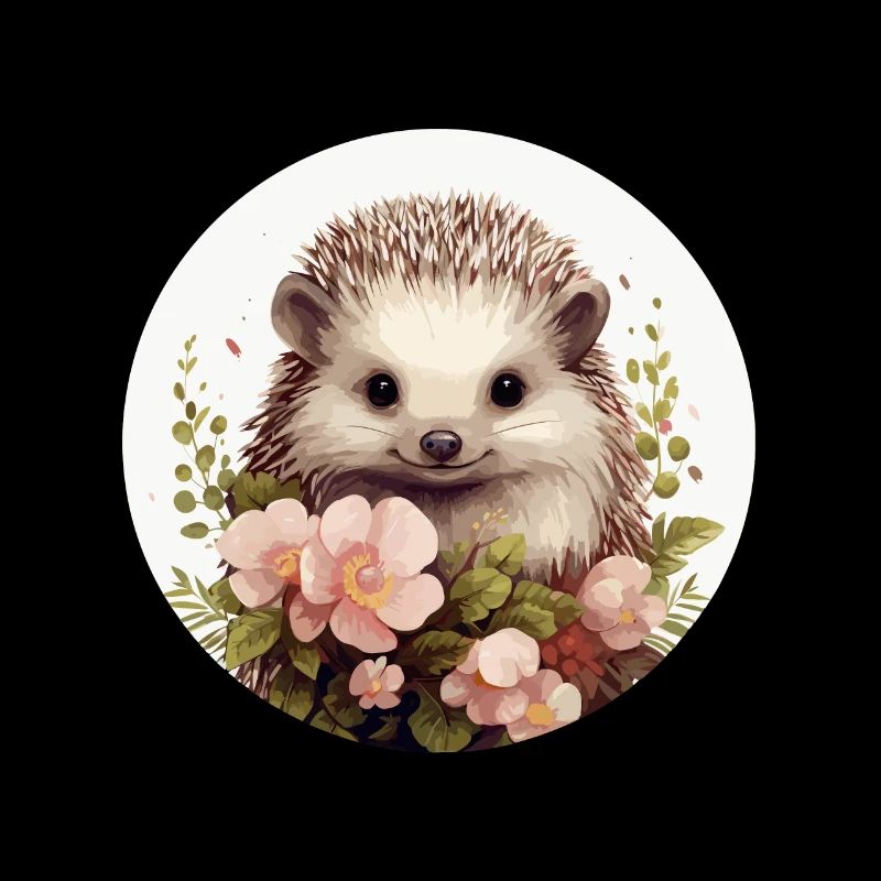 Hérisson mignon