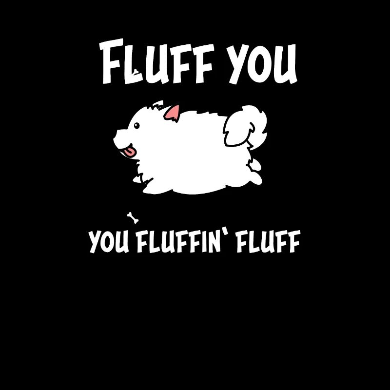 Chien Samoyède Fluff
