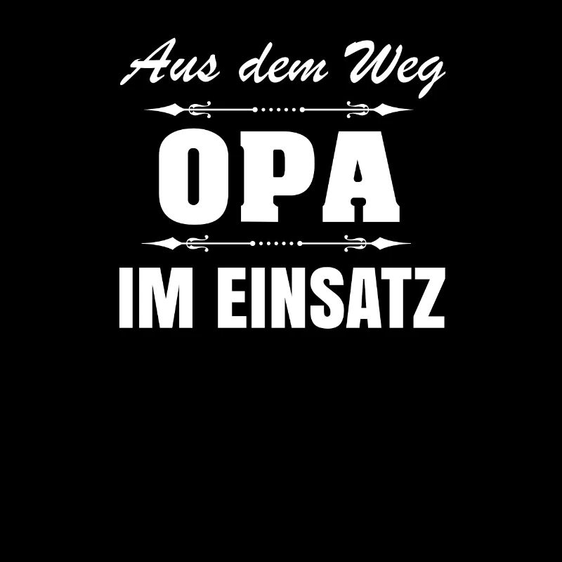 Opa im Einsatz