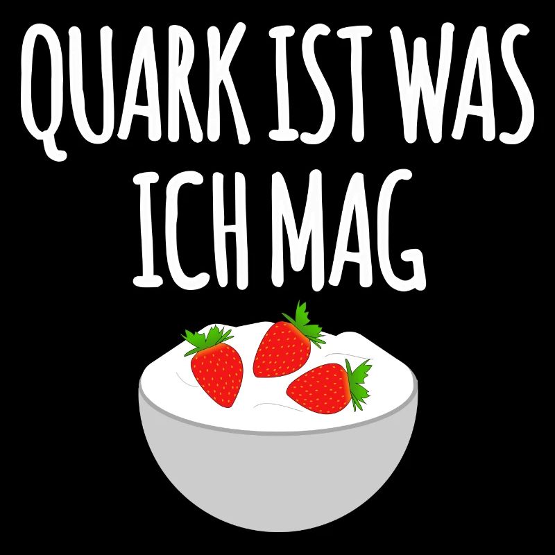 Quark mit Erdbeeren