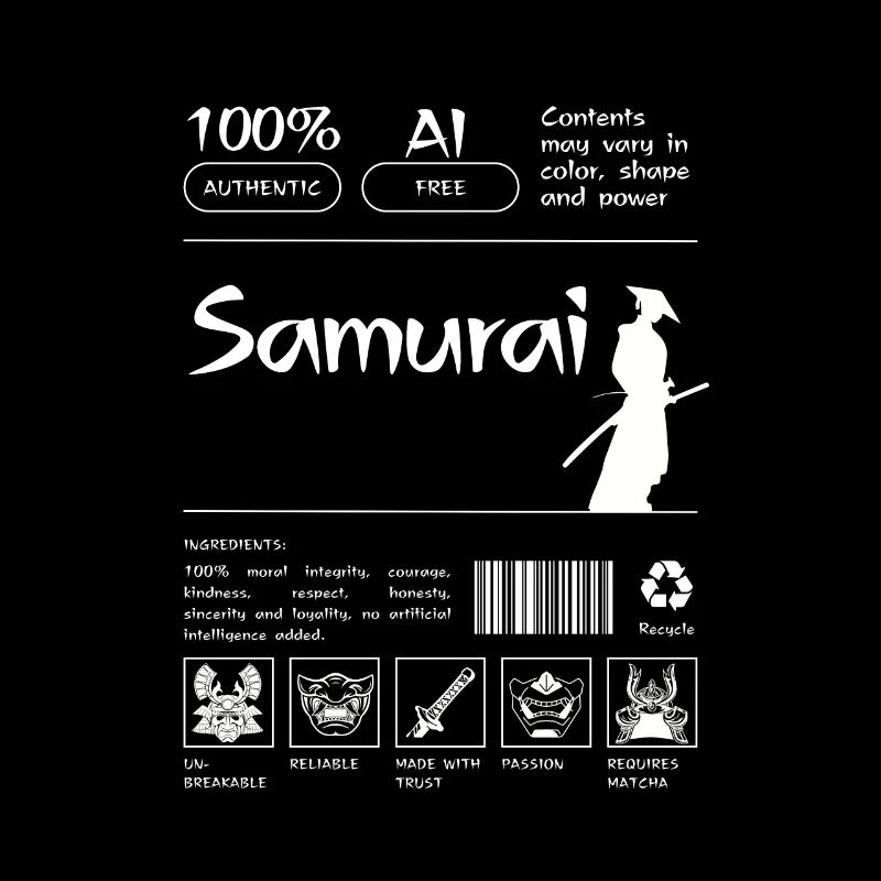 Samurai Beipackzettel