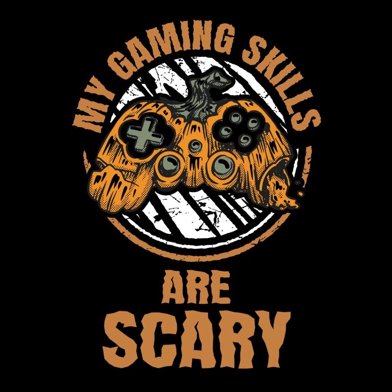 Mes compétences de jeu sont effrayantes Halloween