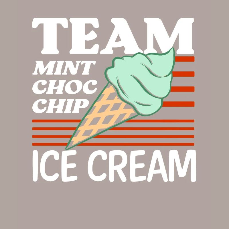 Team Mint Choc Eiswaffel Eiscreme Eis