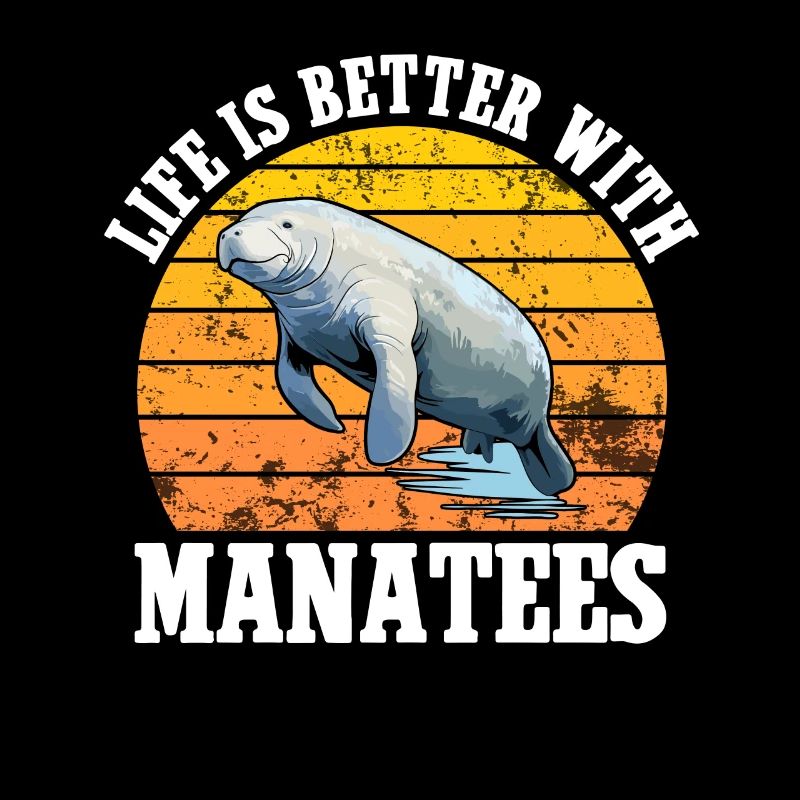 Life is better with manatees, aquatic animals