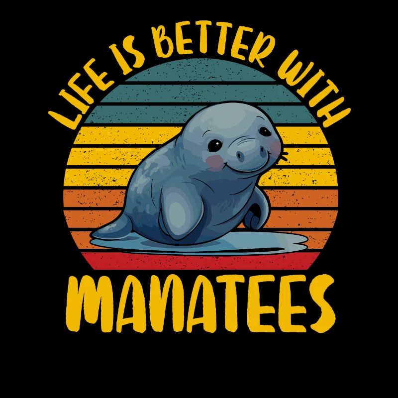 Life is better with manatees, aquatic animals