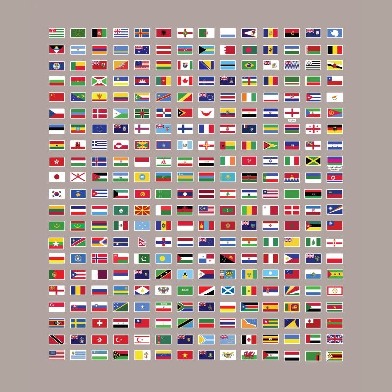 Drapeaux internationaux du monde - Drapeaux des pays
