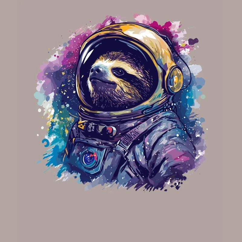 Sloth Astronaut - A Space Trip In