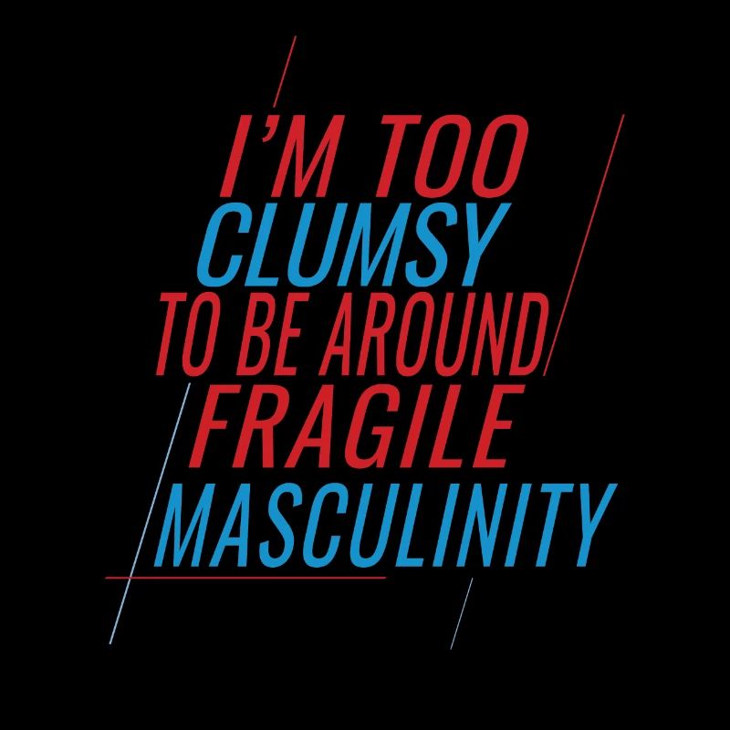 Masculinité maladroite à fragile