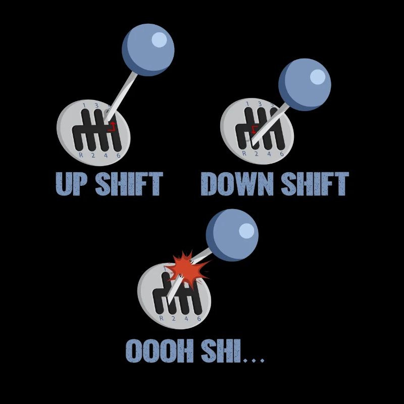 Up Shift Down Shift Lustige Auto Gangwechsel