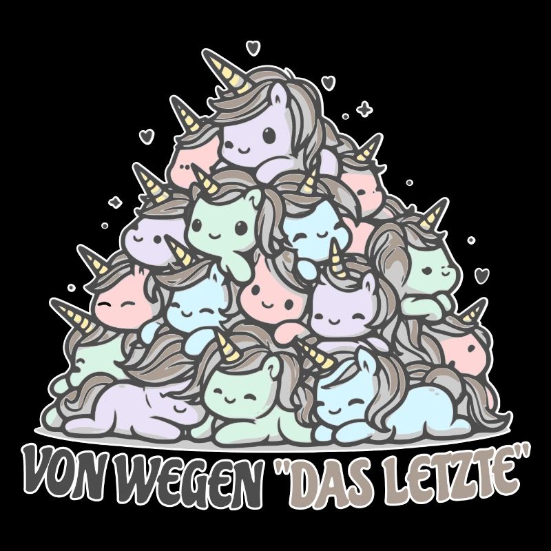 Lustiger Einhorn Spruch