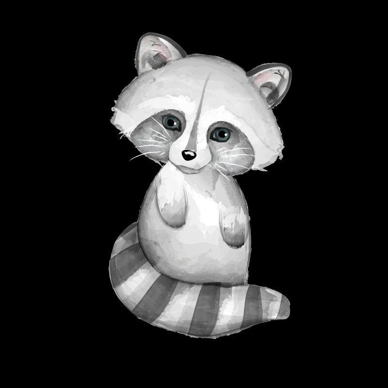Netter Babywaschbär
